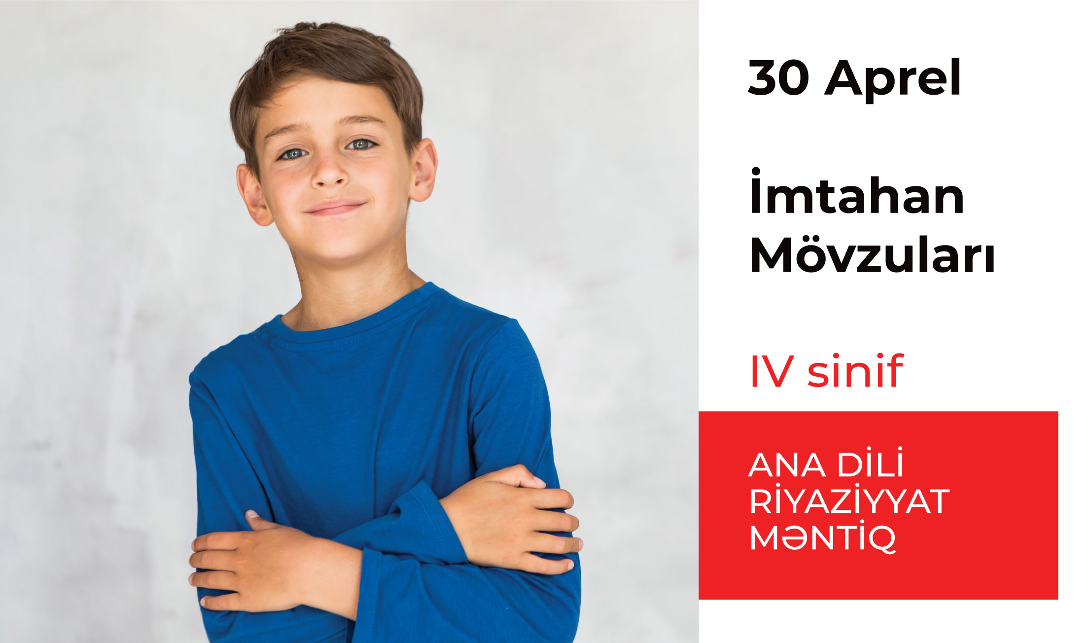 4-cü sinif imtahan mövzuları